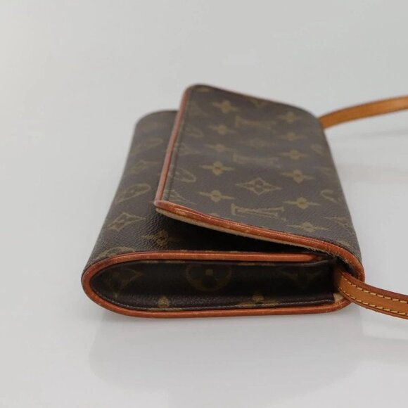 LOUIS VUITTON Monogram Pochette Twin GM Shoulder Bag M51852 LV Auth ep9618 - Picture 3 of 16
